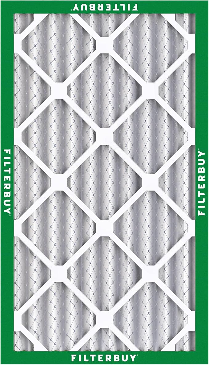 Filterbuy 16x30x4 Air Filter MERV 8 Essential Dust & Allergy Defense,