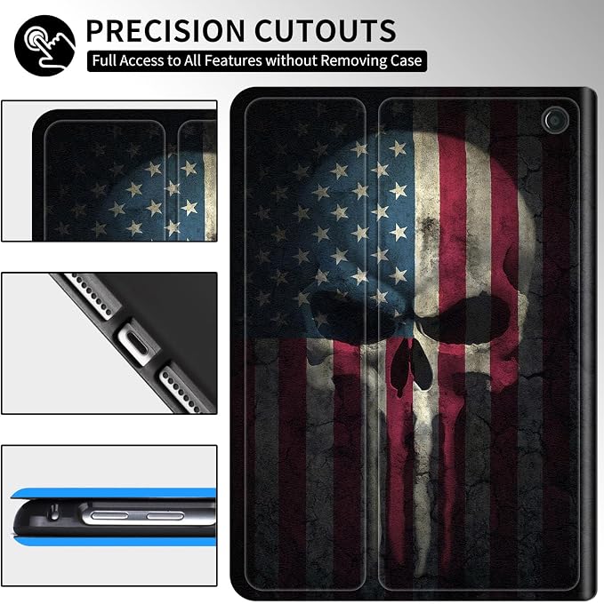 Case for All-New Amazon Kindle Fire HD 10 &amp 10 Plus 11th Generation 2021 Release 10.1 inchSlim Folding Stand Cover with Auto Wake/SleepAmerican Girls
