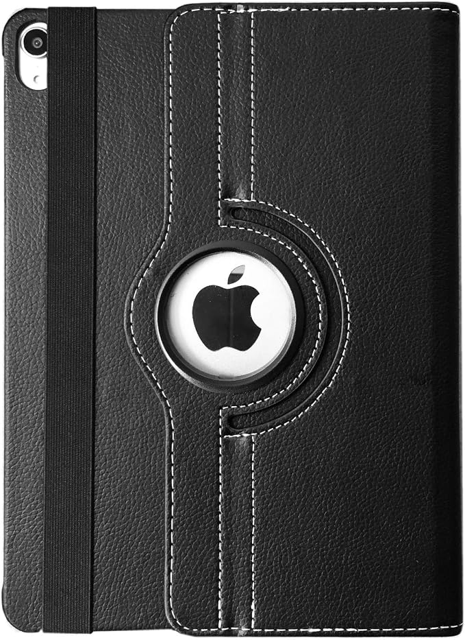 Case for ipad Pro 12.9 inch 3rd Generation 2018 Model A1876 A2014 A1895 A1983 360 Degree Rotating Smart Leather Auto Sleep/Wake Black