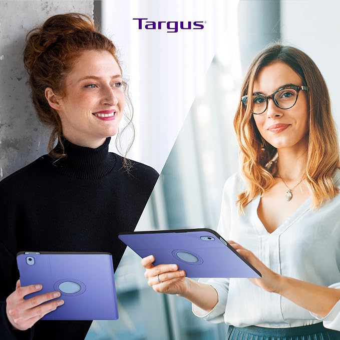 Targus VersaVu iPad 10th Generation Case 2022 iPad 10.9 Inch Case 10 Case 360 Degree Rotating Military Grade Drop Protection Cover for 10.9â€ 10th Gen 2022 Magnetic Close Black (THZ935GL)
