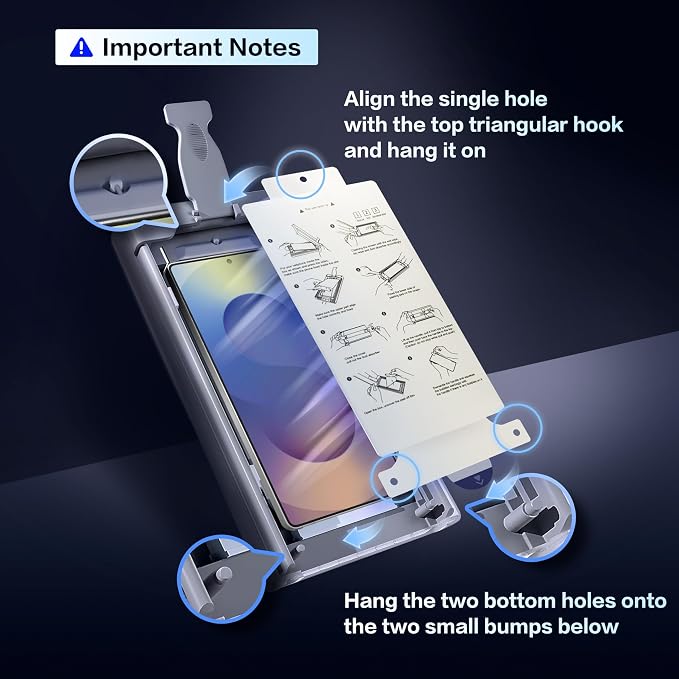 9H Privacy Screen Protector Compatible with Samsung Galaxy S26 Ultra 2Pack | Easy Installation with Alignment Tool 9H Shatterproof Tempered Glass Fast Fingerprint Unlock Case Friendly 6.9 Inch