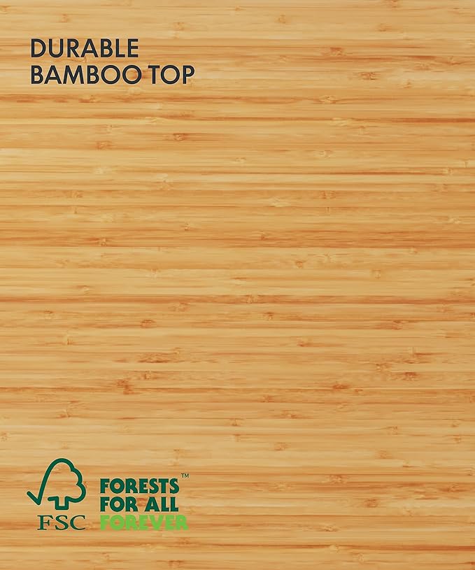 FLEXISPOT E6 MAX Bamboo Dual Motor 3 Stages Standing Desk 72x30 Inch Whole-Piece Board Electric Height Adjustable Stand Up Desk 150KG Load Capacity(Black Frame + Bamboo Curved Desktop)