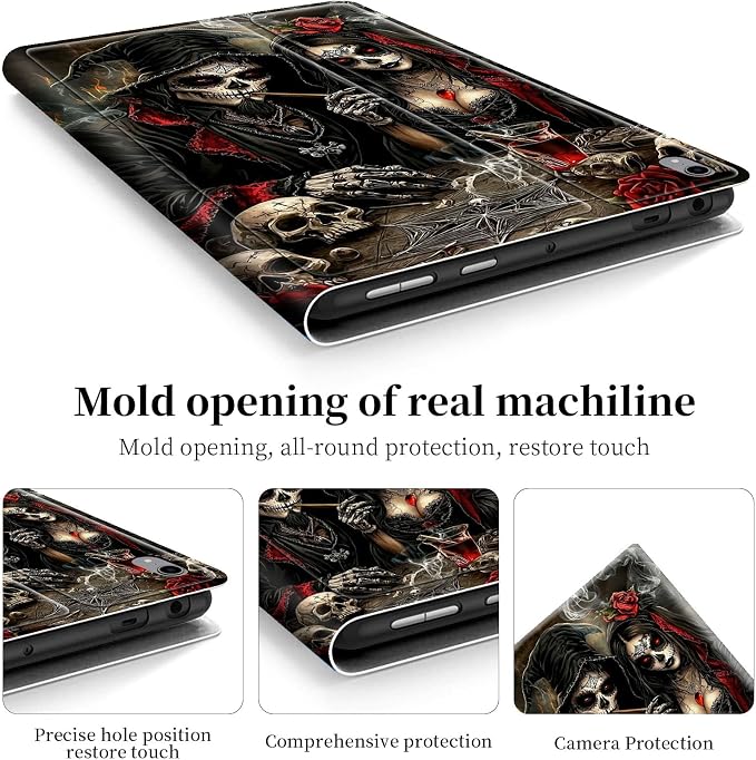 Case for iPad (A16) 11th Generation 11 Inch 2025/ iPad 10th Generation 10.9 Inch 2022 CaseHybrid Slim Multi-Angles Stand Auto Wake/Sleep Cover-Beach Sunset