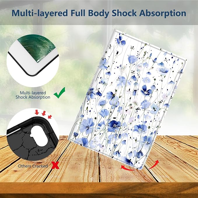Slim Case for Samsung Galaxy Tab S11 5G 11 Inch (2025) PU Leather Tablet Cases Flip Folio Multi-Angle Viewing Stand Protective Smart Shell Cover with Auto Wake/Sleep A Crow Skull