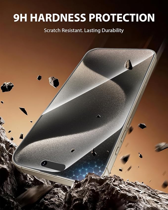 PDDKISS 2 Pack Screen Protector for iPhone 12/iPhone 12 Pro (2020) 6.1 inch Shatterproof Tempered Glass