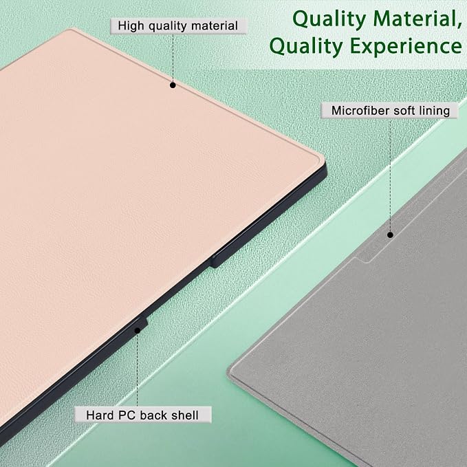 Case for Remarkable Paper Pro Tablet 11.8 (Released in 2024) Hard Back Shell Protective Book Folio Cover with Built-in Pen Holder with Auto Sleep/Wake Function.