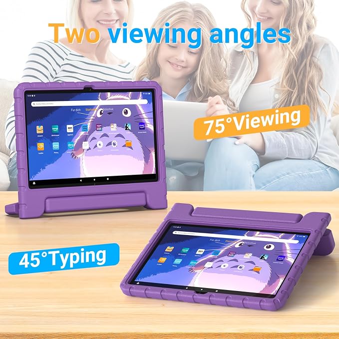 Kids Case for Fire Max 11 ShockproofStandBlue | Designed specifically for Fire Max 11(13th Generation 2023 Release)Light Weight Shockproof Tablet CaseEVA Foam Case