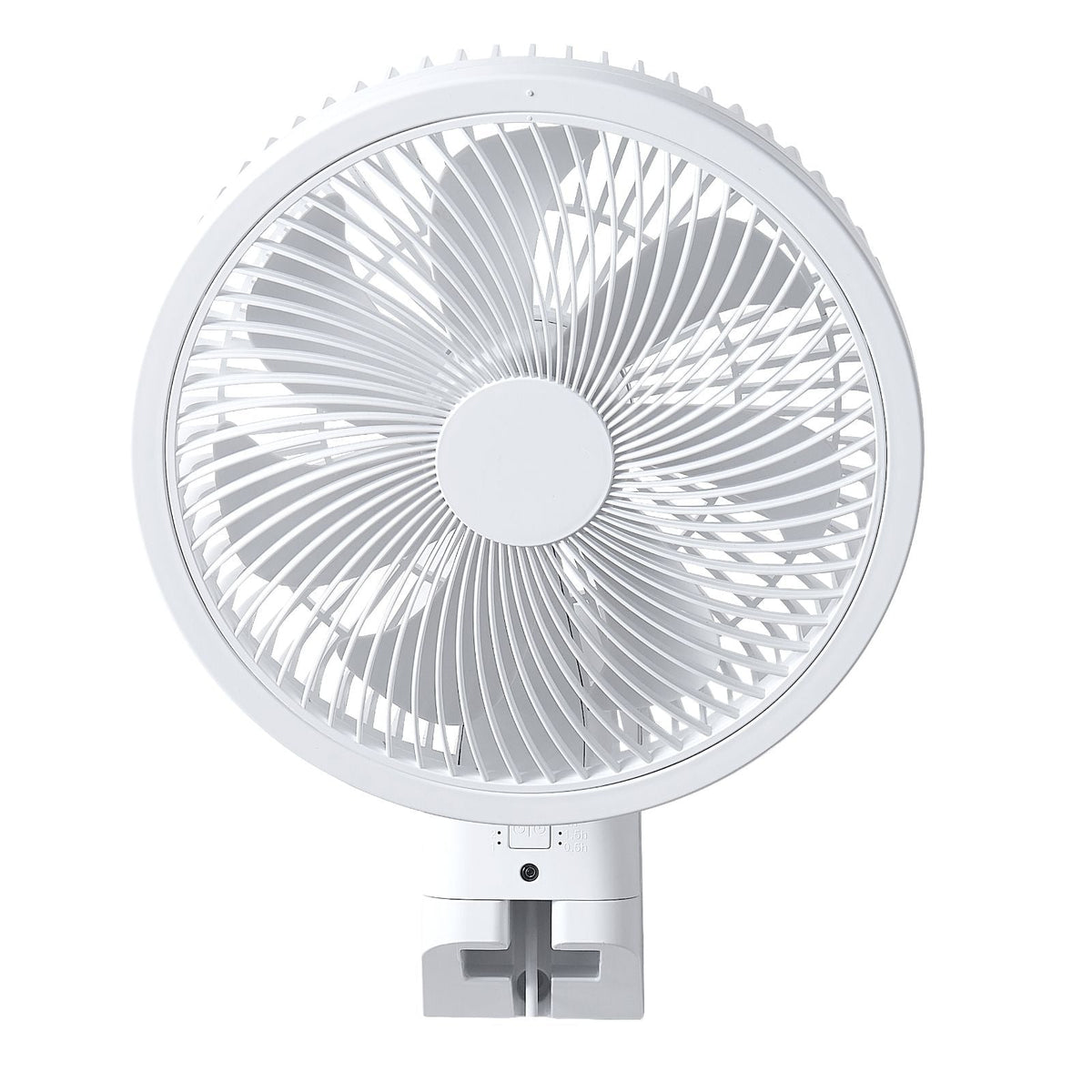 8.5 in Wall Mount Fan, Oscillating Hanging Fan with Remote Control, 10 ft Powerful Airflow, DC Motor, 4 Speeds & Timer, Auto 90° Horizontal & Manual Vertical Tilt, Ideal for Home, Office, RV