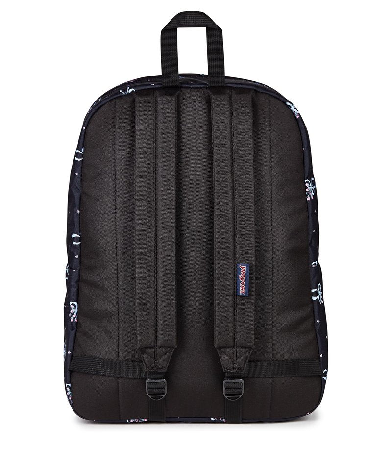 JanSport SuperBreak One Backpack - Durable, Lightweight Bag with 1 Main Compartment, Front Utility Pocket with Built-in Organizer, Premium Backpack, Pastel Petals