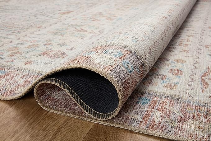 Loloi Rifle Paper Co. Maison Collection MAO-08 Cream 5'-0" x 7'-6", .19" Pile Height, Area Rug