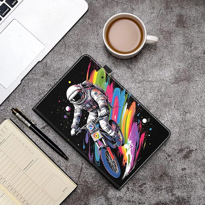 Case Cover for Amazon All-New Kindle Fire 7 Tablet (2022 Release-12th Generation) Latest Model 7 Slim Folding Stand Cover with Auto Wake/Sleep Dancing Skeleton in Mexican Costume