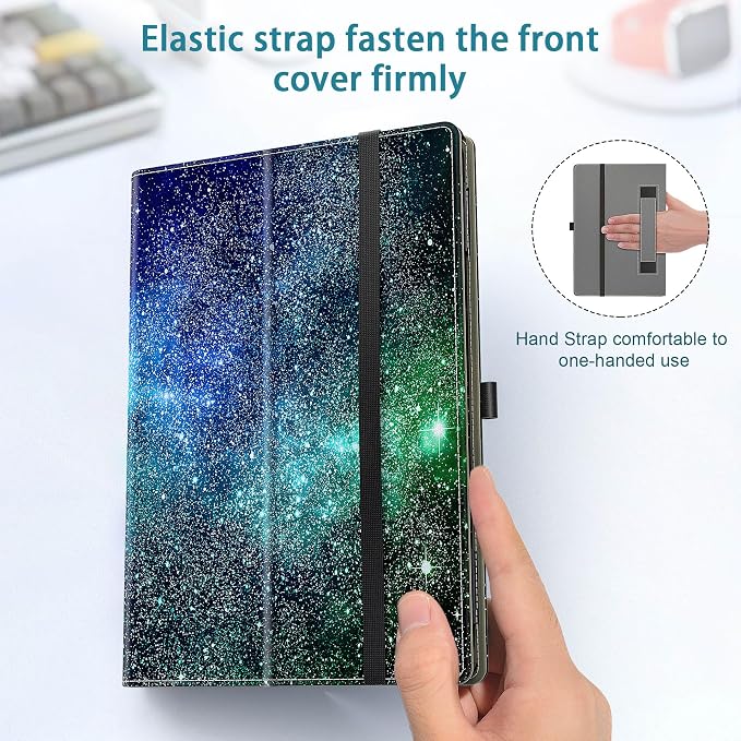 Case for All-New Amazon Fire HD 10 Tablet (13th/11th Generation 2023/2021 Release) 10.1 - Slim Folding Stand Cover with Auto Wake/Sleep Hand Strap &amp Stylus Pen Holder Black Cat