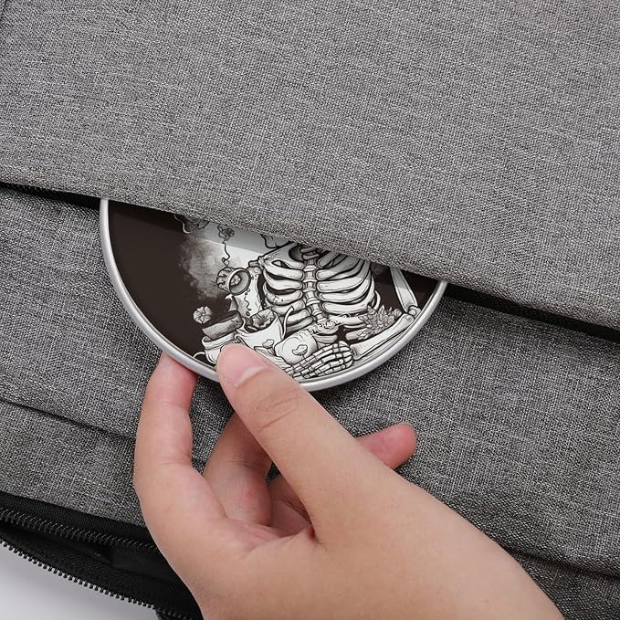 Skeleton Chef Wireless Charger Magnetic Phone Induction Charger 10w Fast Wireless Charging Station Compatible with iPhone 17 16 15 14 13 12 Pro Max Samsung Galaxy S25 S24 S23