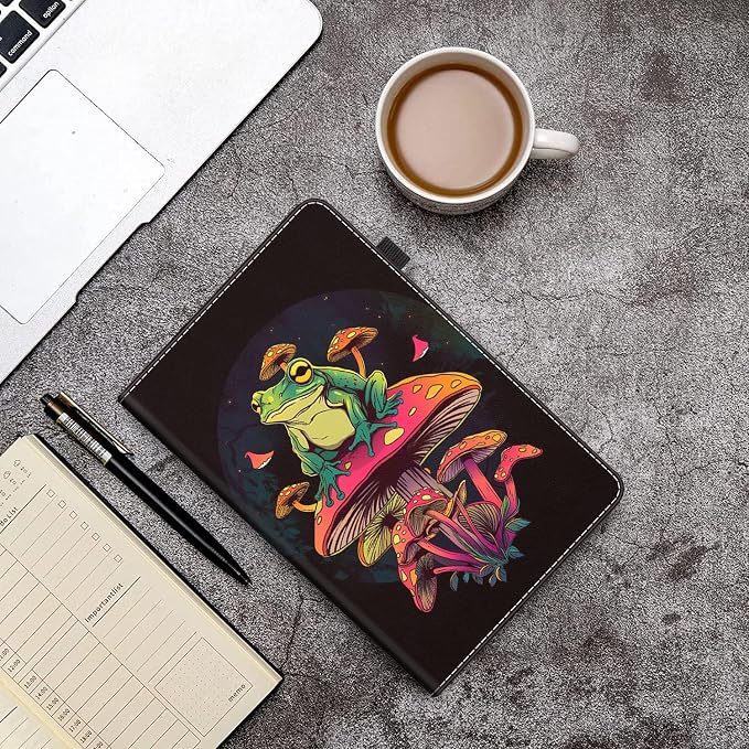 Case Cover for Amazon All-New Kindle Fire 7 Tablet (2022 Release-12th Generation) Latest Model 7 Slim Folding Stand Cover with Auto Wake/Sleep Dancing Skeleton in Mexican Costume
