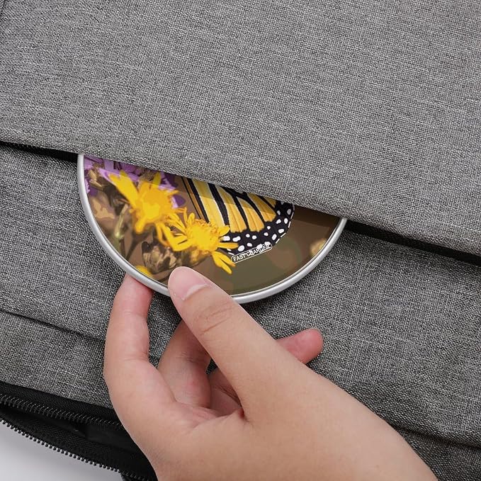 Monarch Butterfly Wireless Charger 10W Fast Charging Pad Anti-Slip Qi Certified Wireless Charging Pad Charging Station Portable Phone Charger for All Wireless Charging Smartphone