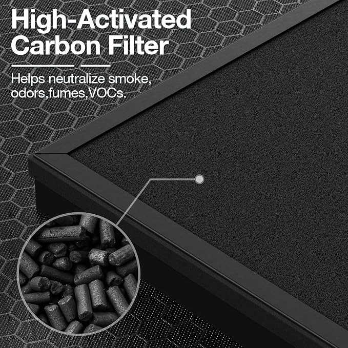 2 Pack HAP603 Replacement Filter Compatible