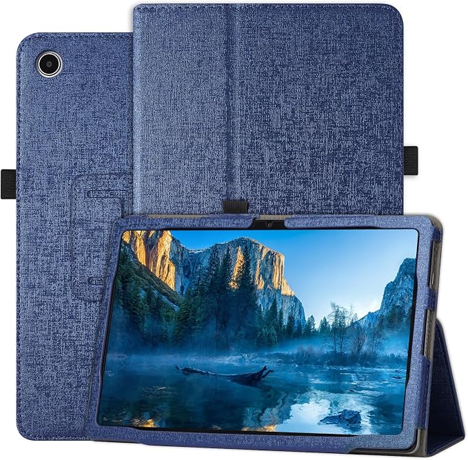 Case for Onn. 10.4 Tablet Pro (2023 Model:100110603) - Folio PU Leather Stand Cover with Pencil Holder Almond Blossom
