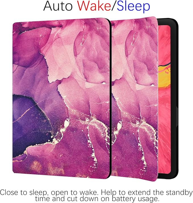 Berkin Arts for iPad mini 7th 2024 &amp iPad mini 6th 2021 (8.3 Inch) Folio Case Premium Leather Cover Maximalism Leopard Peonies Floral Pattern Animal Beast