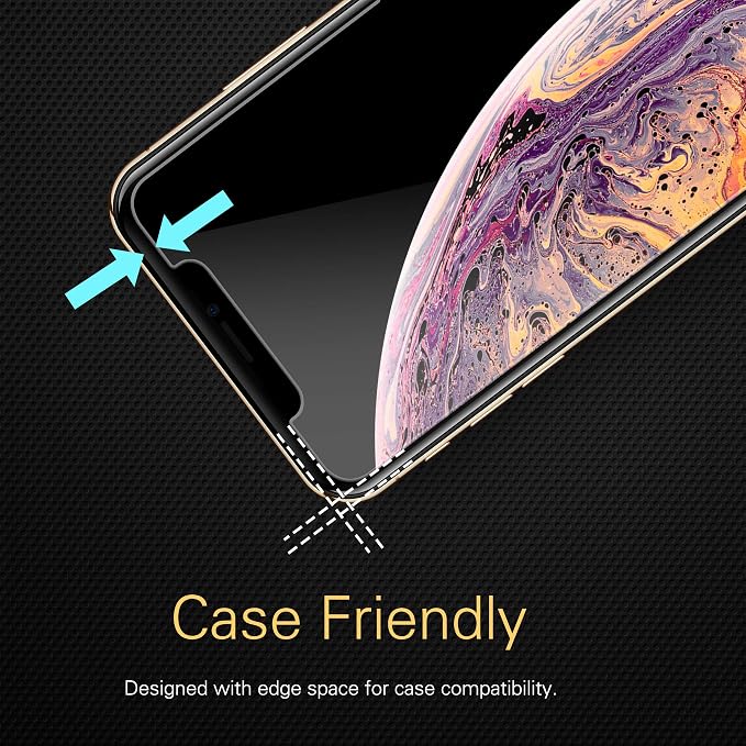 rooCASE 3-Pack Screen Protector for iPhone 11 / iPhone XR [Force Resistant Up to 44 Pounds] Tempered Glass Screen Protector for iPhone 11 (2019) / iPhone XR (2018) [Case Friendly]