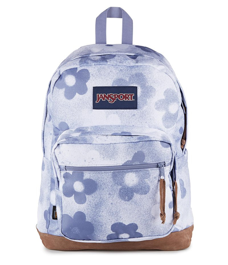 JanSport Right Pack Backpack - Durable Daypack with Padded 15" Laptop Sleeve, Spacious Main Compartment & Integrated Water Bottle Pocket, Graffitied
