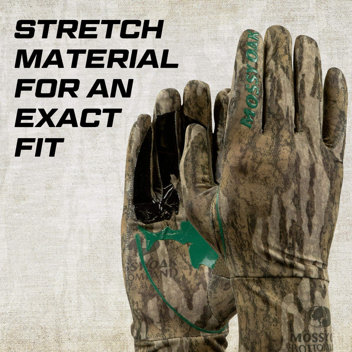 Mossy Oak Lightweight Youth Hunting Gloves for Kids