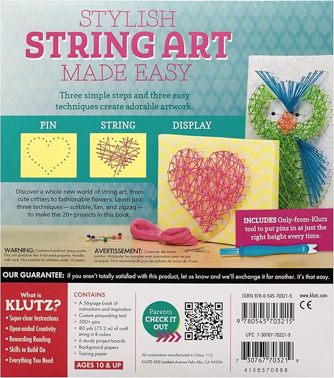 String Art: Turn string and pins into works of art