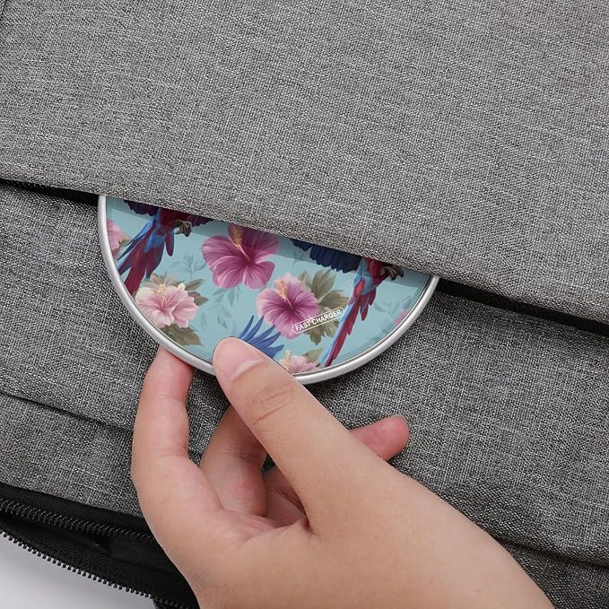 Colorful Parrot Wireless Charger Portable Charging Pad | LightweightAll Smartphone