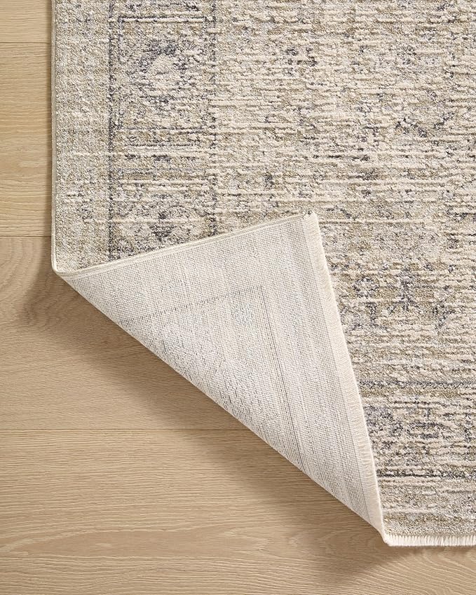 Loloi Amber Lewis Alie Collection ALE-03 Taupe/Dove 2'-7'' x 10'-0'', .13'' Pile Height, Runner Rug