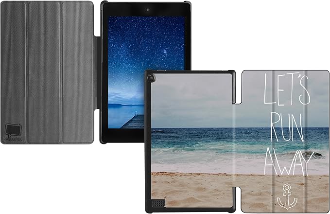 caseable Fire Tablet Cover with Blossom Bird Design