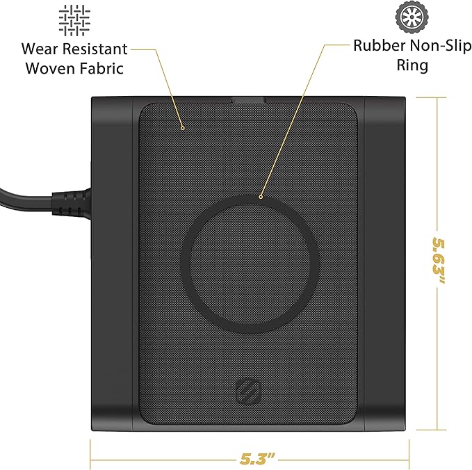 Scosche BLQP-XTSP BaseLynx Pad Qi-Certified Modular Customizable Wireless Charging Station