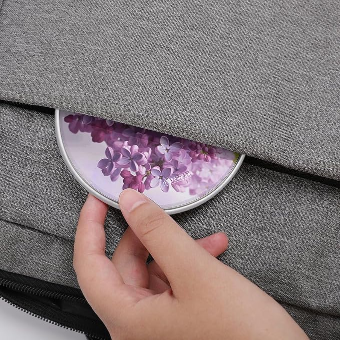 Lilac Flowers Wireless Charger Portable Fast Charging Pad Lightweight Wireless Charging Pad 10W Slim Charging Station for Phone Charger Mat for Travel Home Office Desk