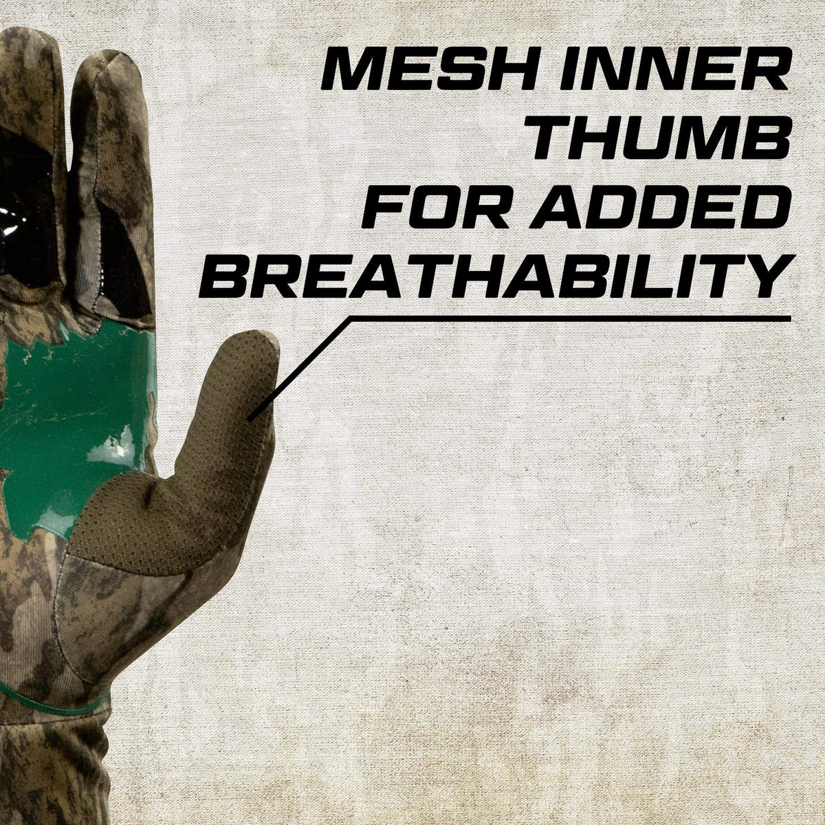 Mossy Oak Lightweight Youth Hunting Gloves for Kids