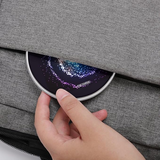 Space Galaxy Nebula Vortex Phone Wireless Charger Fast Wireless Charging Pad for Home Work