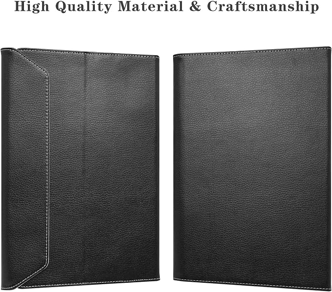 LiuShan for Surface Laptop Studio CaseSurface Laptop Studio 2 CasePU Leather Slim Folding Stand Cover for 14.4 Microsoft Surface Laptop Studio/Microsoft Surface Laptop Studio 2 TabletBlack