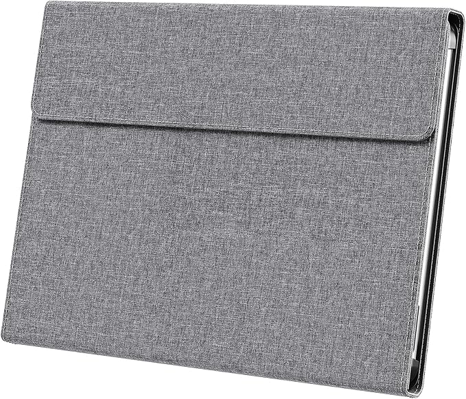 Tablet Case for 2025 New Microsoft Surface Pro 1st Edition 12-inch PU Leather &amp Hard Shell Laptop Protective Cover with Multi-Angle Built-in Kickstand &amp Pen Holder (Black)