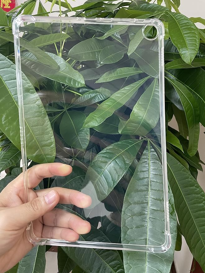Clear Case for All-New Amazon Kindle Fire Max 11 Tablet (13th Generation 2023 Release) 11 Slim Lightweight Shell Transparent Soft TPU Back Shockproof Crystal Reinforced Corner Cover Clear