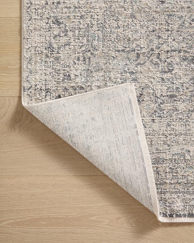 Loloi Amber Lewis Alie Collection ALE-01 Stone/Mist 7'-10'' x 10', .13'' Pile Height, Area Rug