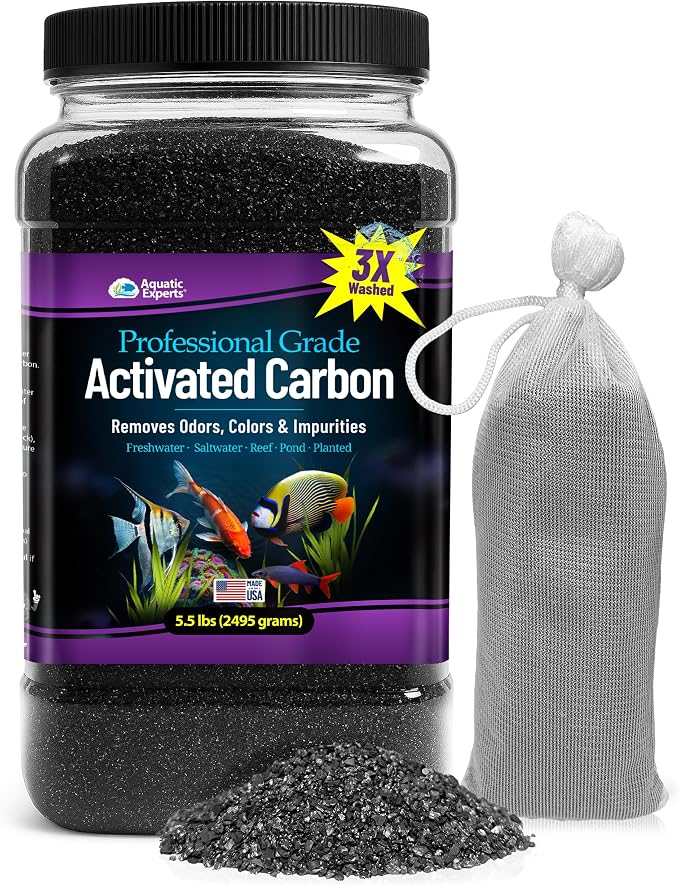 Premium Activated Carbon, Aquarium Carbon