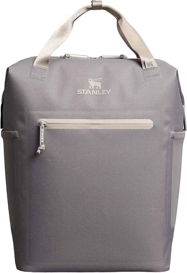 Stanley All Day Madeleine Backpack Soft Cooler 20 Can Cooler with Handle and Shoulder Straps Insulated Travel Bag with Zipper BPA-Free