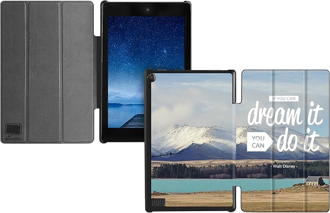 caseable Fire Tablet Cover with Blossom Bird Design