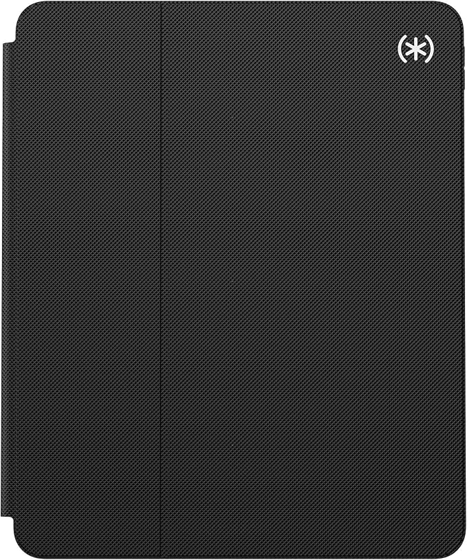 Speck Products Presidio PRO Folio iPad 2021/iPad Pro (2018-2020) 12.9-Inch Case with Microban Protection Black/Black