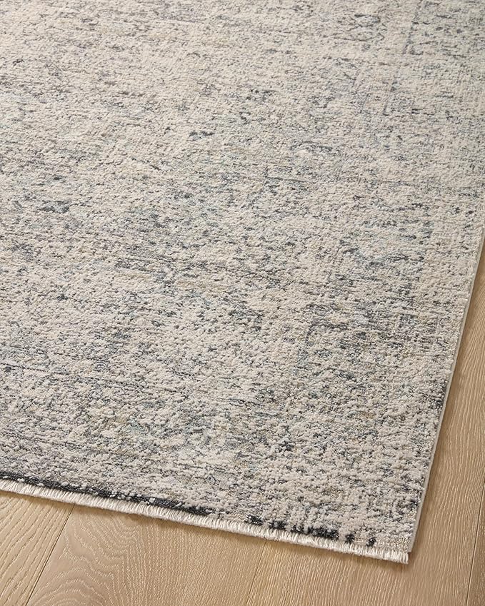 Loloi Amber Lewis Alie Collection ALE-01 Stone/Mist 7'-10'' x 10', .13'' Pile Height, Area Rug
