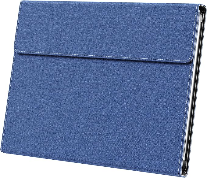 Tablet Case for 2025 New Microsoft Surface Pro 1st Edition 12-inch PU Leather &amp Hard Shell Laptop Protective Cover with Multi-Angle Built-in Kickstand &amp Pen Holder (Black)