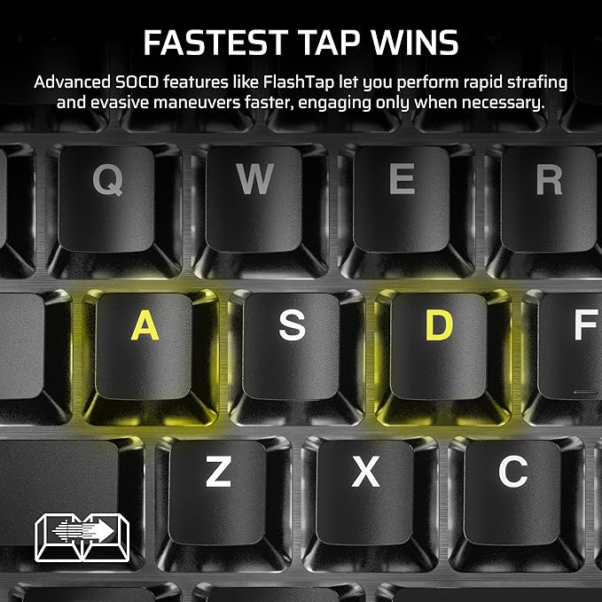Corsair K70 CORE TKL Wireless + Elgato Stream Deck Mini Bundle - Mechanical Tenkeyless Gaming Keyboard with Studio Controller for Zoom, Teams, PowerPoint, MS Office etc, Compatible with PC/Mac