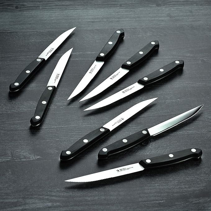 J.A. Henckels Knife Set - 19 Piece - International Forged Premio Series with Cherry Block