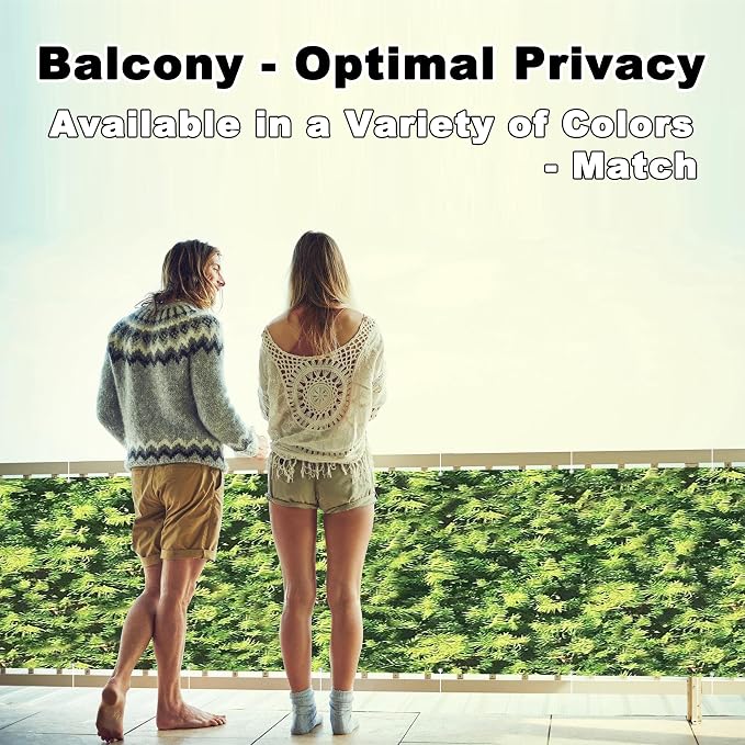 Privacy Screen Protector 3.9' x 65.6' Durable and UV Resistant Outdoor Dog Fence