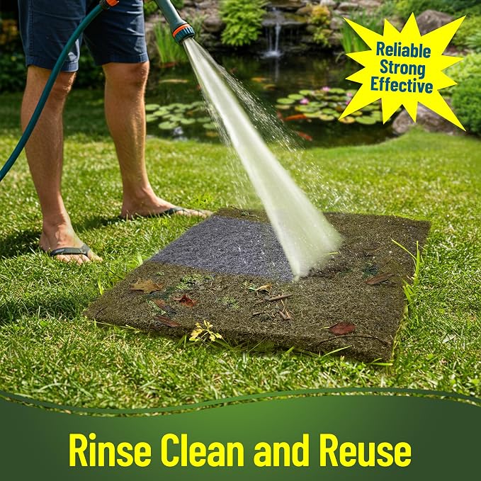 Aquatic Experts Classic Koi Pond Filter Pad COARSE – Bulk Roll Pond Filter Media