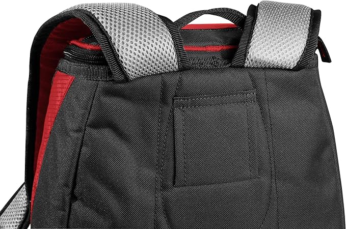 PICNIC TIME Disney Mickey Mouse Backpack Cooler, Insulated Leakproof Soft Cooler Backpack, Waterproof Lunch Bag, Portable Hiking Backpack Ice Chest for Picnic, Beach, Camping & Travel (Red Gray)
