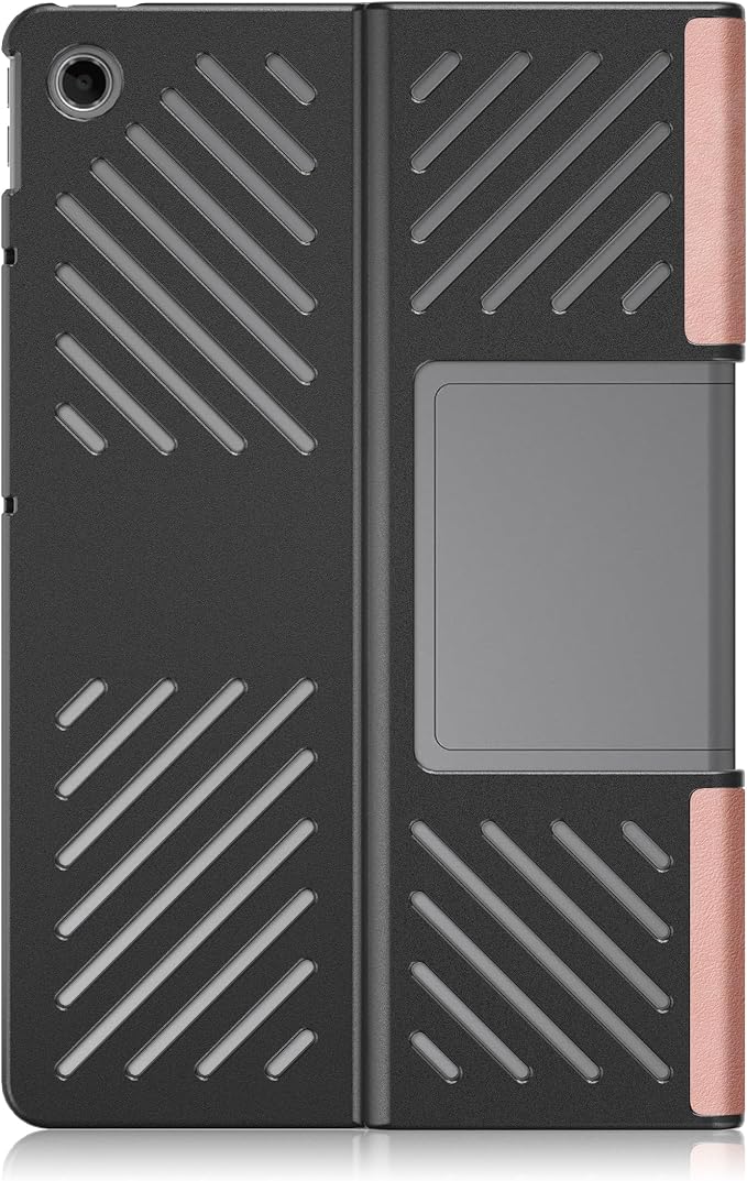Case Compatible with Lenovo Tab Plus Tablet 2024 Folio Case for Lenovo Tab Plus 11.5 inch (TB351FU) Hard Shell Smart CoverBlack