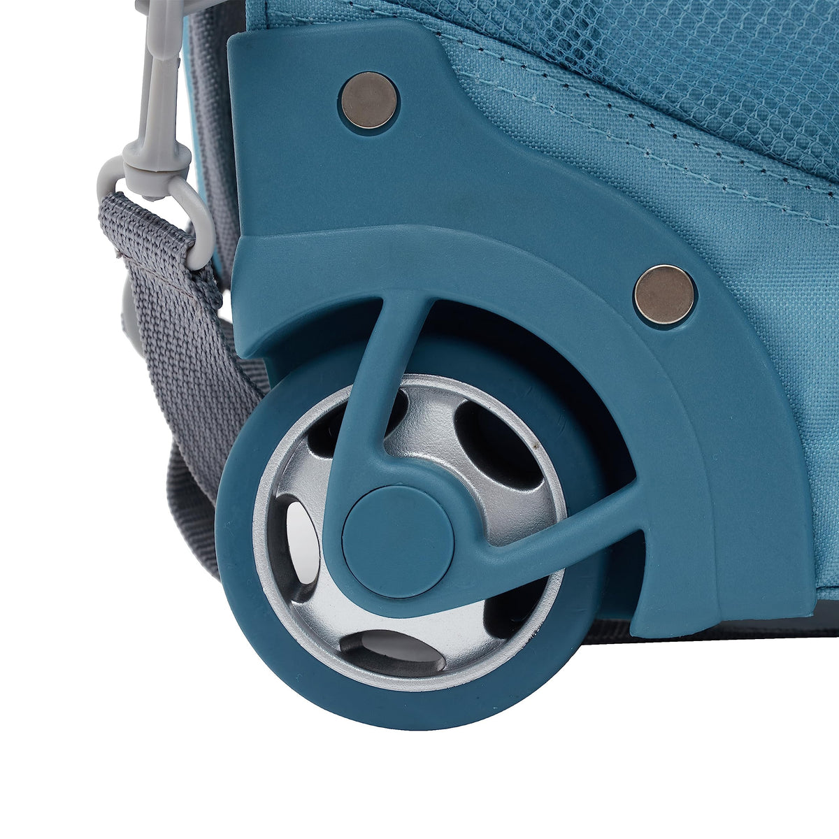 Travelers Club 18" Rolling Backpack with Shoulder Straps, Aqua